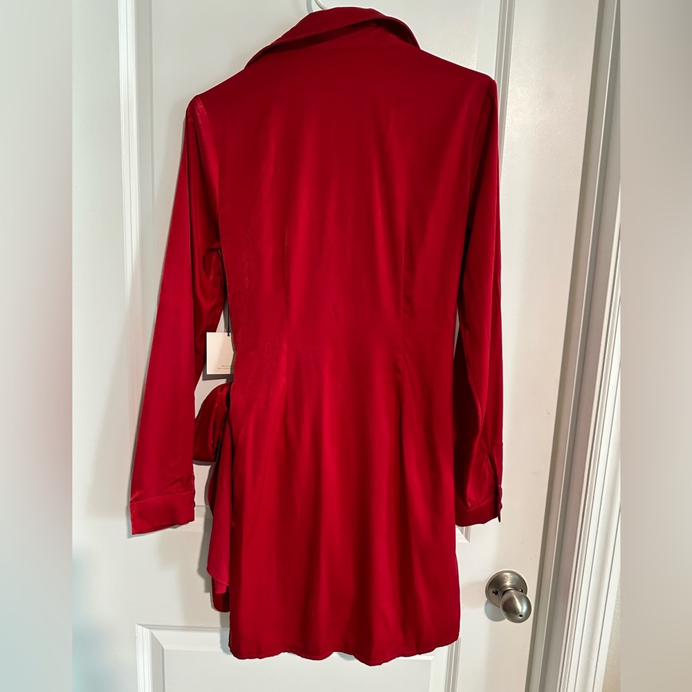 Superdown Red Mini Dress - Picture 4 of 14